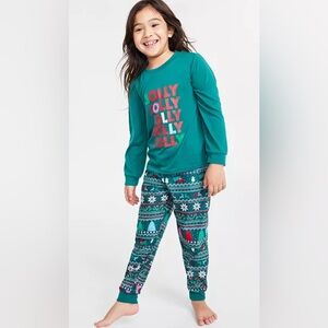 Family Pajamas Toddler, Little & Big Kids Set Multicolor 2T-3T Holiday Green